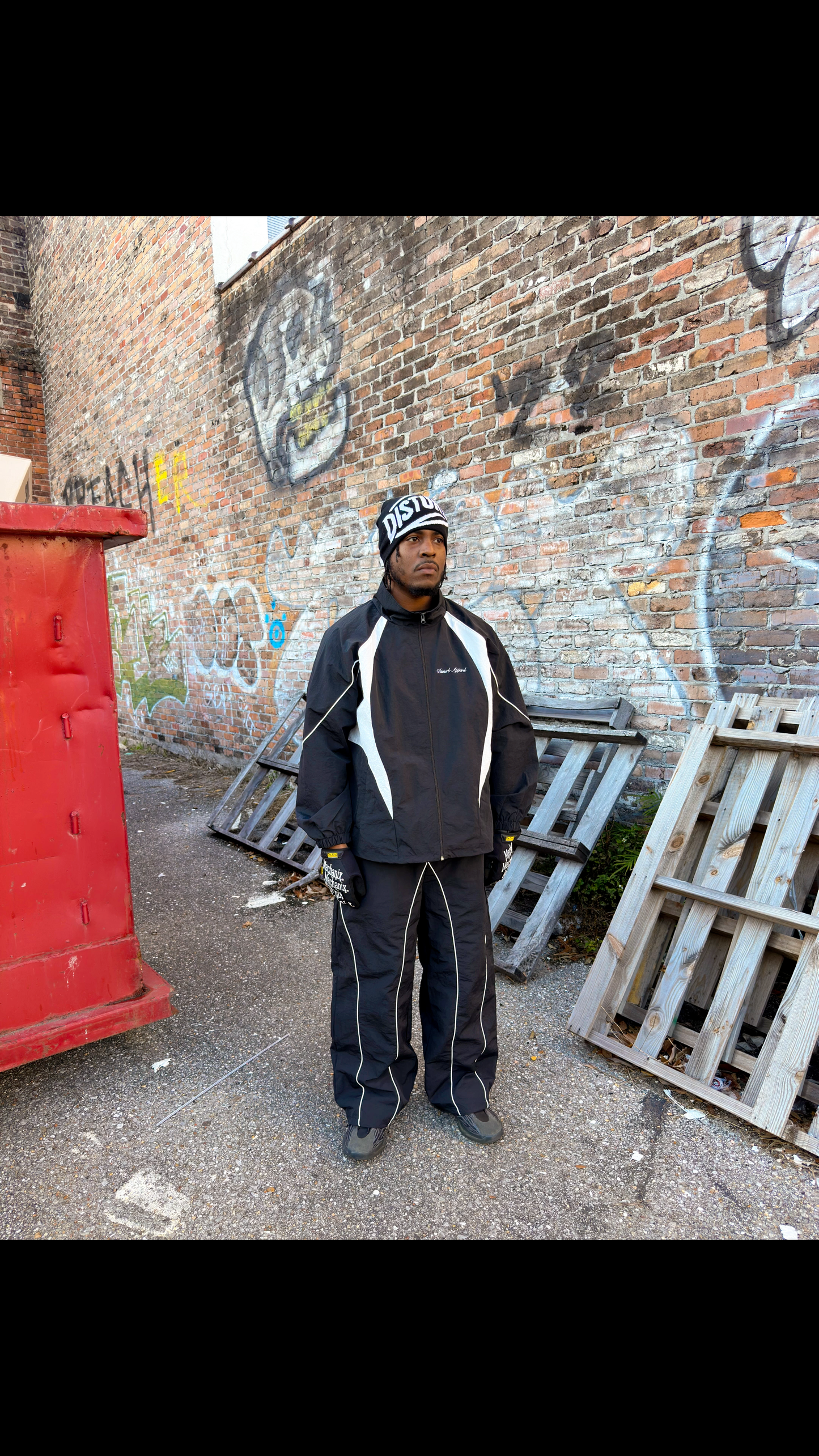 Nylon track suit (fullset)