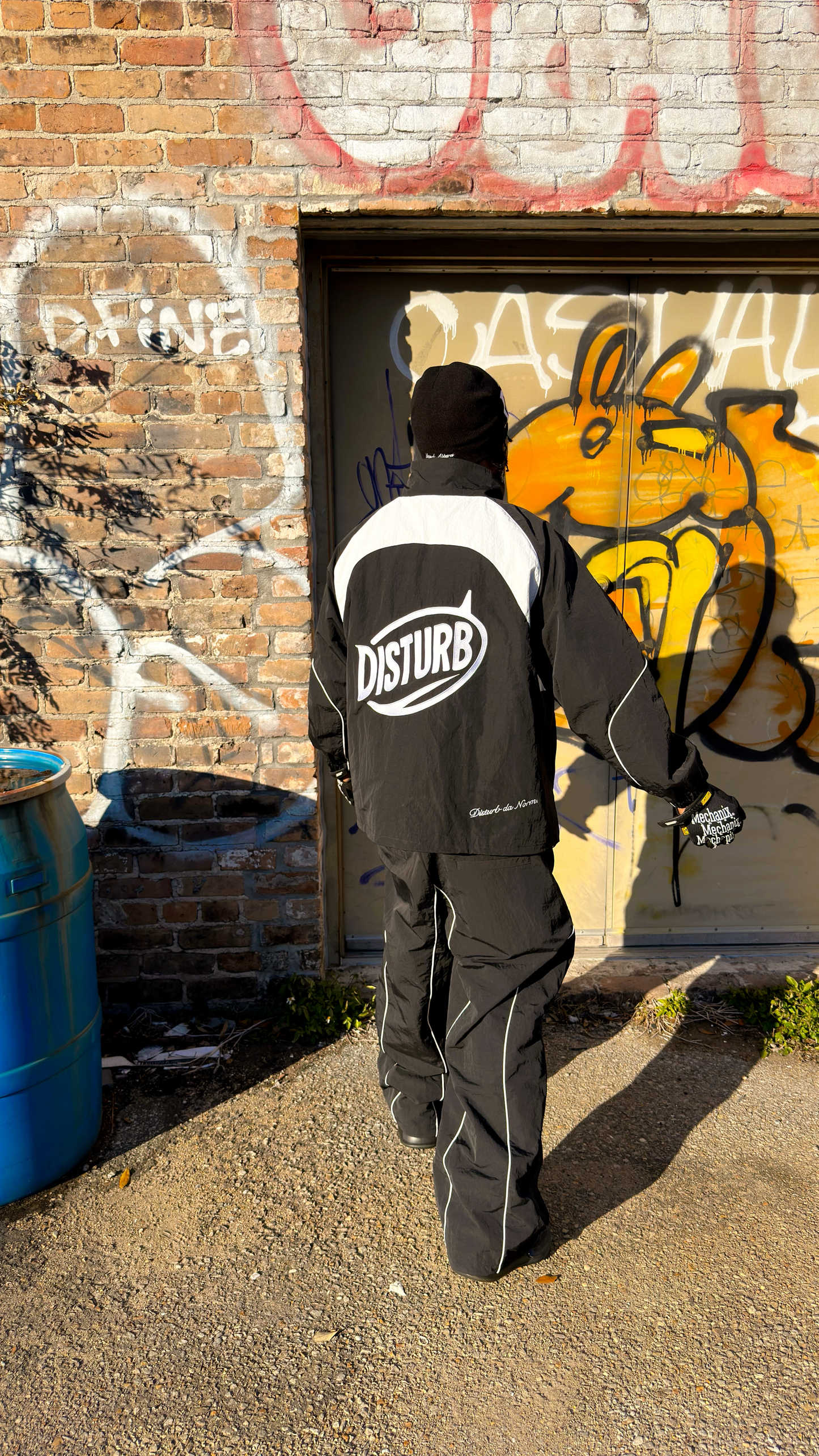 Nylon track suit (fullset)